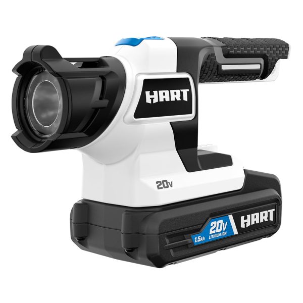 HART 20-Volt Cordless 6-Tool Combo Kit (1) 4.0Ah   (1) 1.5Ah Lithium-Ion Batteries, Charger and Storage Bag