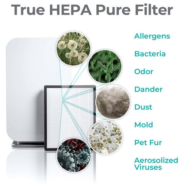 Alen BreatheSmart Flex 4-Speed Ionic Brown True HEPA Air Purifier ENERGY STAR (Covers: 700-sq ft)