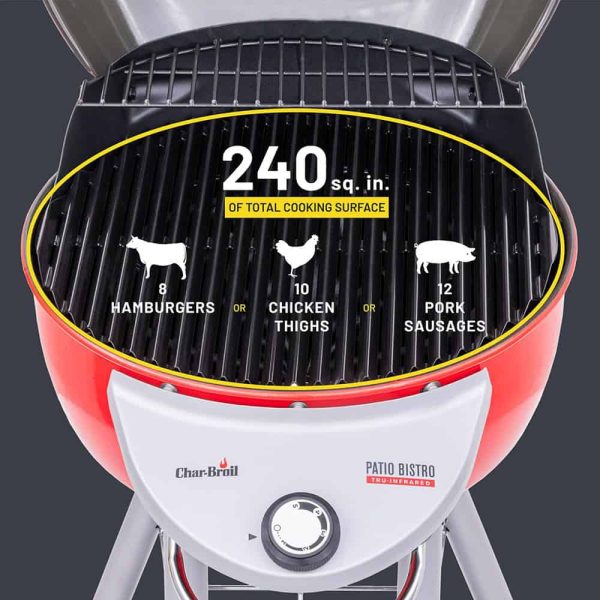 1750-Watt Red Infrared Electric Grill