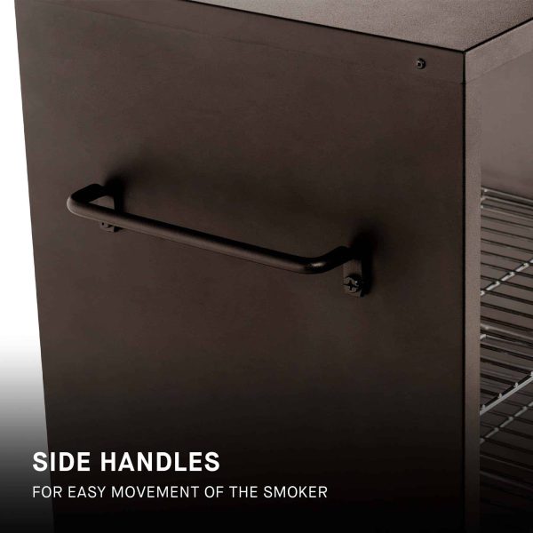 John McLemore Signature Series 530-Sq in Black Electric Smoker