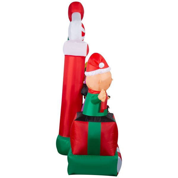 Gemmy Charlie Brown 85.83-in Inflatable with White LED Lights