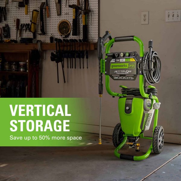3000 PSI (1.1 GPM) TruBrushless Electric Pressure Washer (PWMA Certified)
