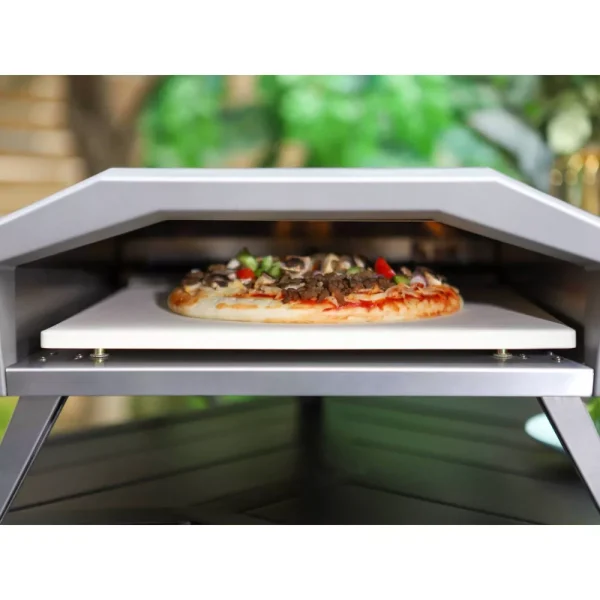 Captiva Designs E02GR011 Propane Gas Outdoor Pizza Oven   Black