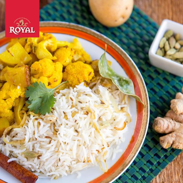 Royal Sella Rice, 20 Lb Bag