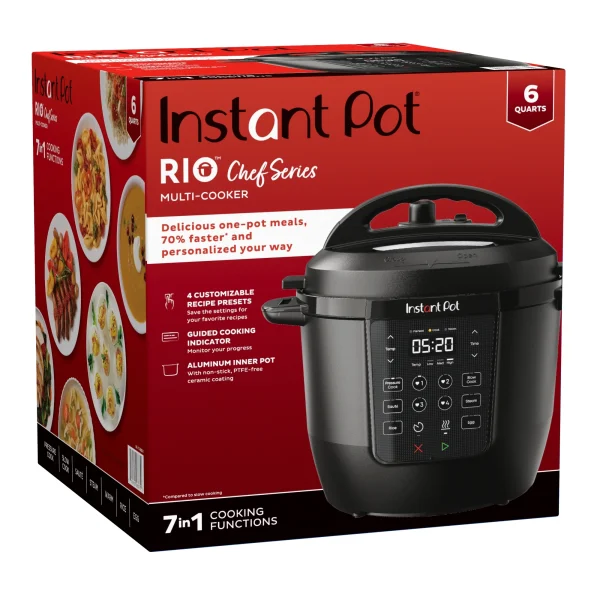 Pot RIO Chef Series 6 Qt Pressure Cooker and Multi-Cooker
