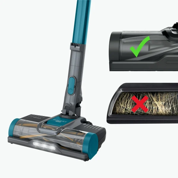 Pet Pro Cordless Stick Vacuum Cleaner with Powerfins Brushroll, 40 min Runtime, IZ240