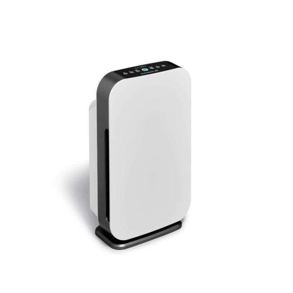Alen 100105 BreatheSmart 45i Air Purifier Console with VOC/Smoke, True HEPA Filter for Smoke and Odors   800 SqFt, White